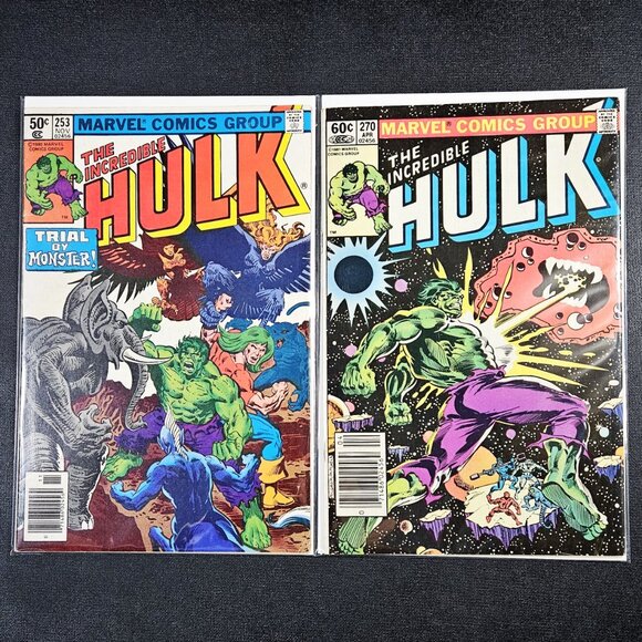 Incredible Hulk #253-#332 - 14 Book Lot 🔑 issue (1980-1987) - Picture 7 of 14